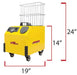 Vapamore MR-750 Steam Cleaner size chart